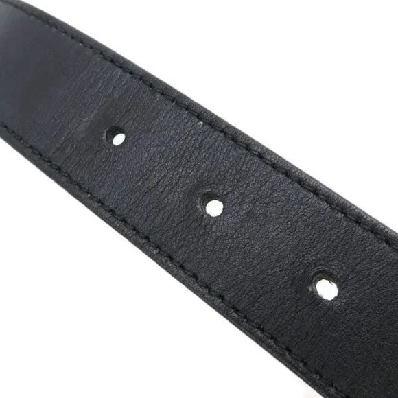 Gucci Double Slim Black 75